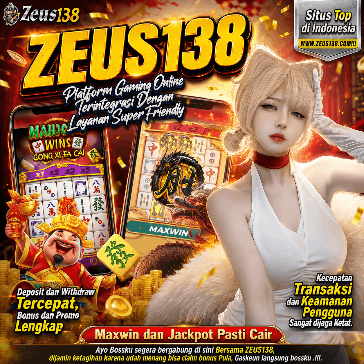 Masuk ZEUS138 | Platform Gaming Online Terintegrasi Dengan Layanan Super Friendly